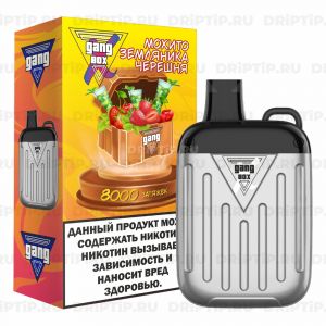 Gang Xbox 8000 - Мохито Земляника Черешня Gang Xbox 8000 - Мохито Земляника Черешня