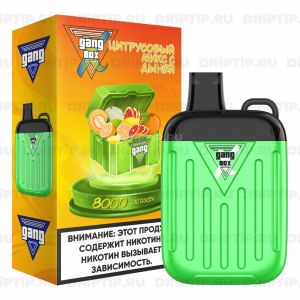 Gang Xbox 8000 - Цитрусовый Микс С Дыней Gang Xbox 8000 - Цитрусовый Микс С Дыней