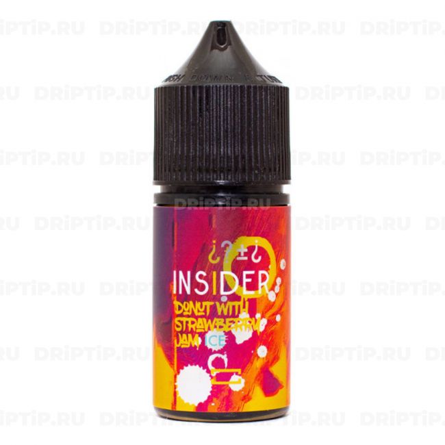 Insider Ice Sour Salt - Donut With Strawberry Jam