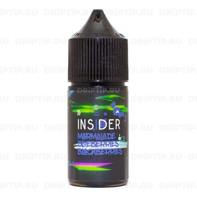 Insider Ice Sour Salt - Marmalade Blueberries Blackberries