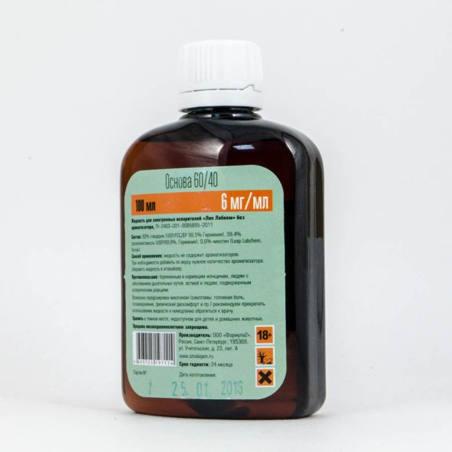 Основа Leap Labchem PG 40% / VG 60% 100мл Основа Leap Labchem PG 40% / VG 60% 100мл