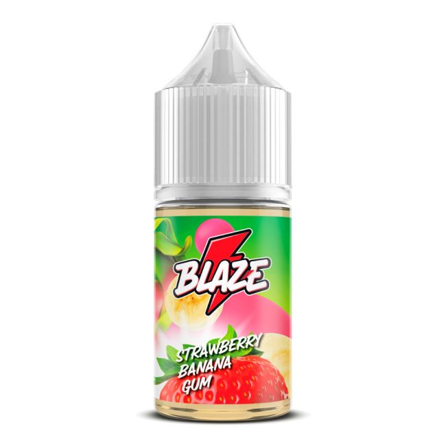 Жидкость Blaze Salt - Strawberry Banana Gum 