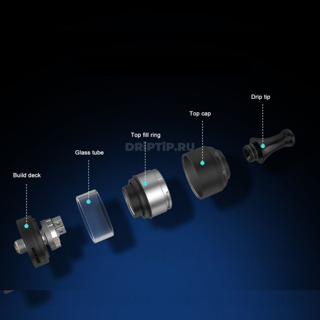 Berserker BSKR V2 MTL RTA (Клон) - обслуживаемый бак