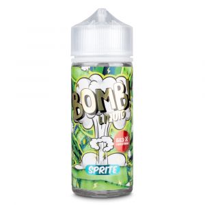 BOMB! Liquid Sprite 0mg 120ml + никобустер  BOMB! Liquid Sprite 0mg 120ml + никобустер