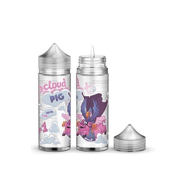 Жидкость CLOUD PIG "1" 0mg 120ml + никобустер 
