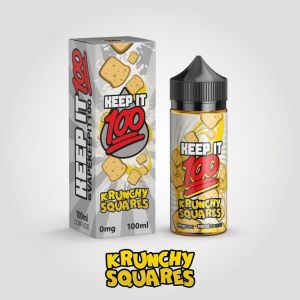 KEEP IT 100 Krunchy Squares 3mg 100ml KEEP IT 100 Krunchy Squares 3mg 100ml
