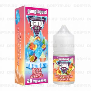 Gang Ice Salt - Йогурт Персик Маракуйя