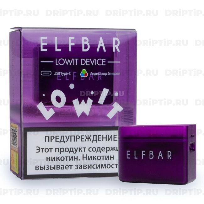 Elf Bar Lowit Pod (Аккумулятор без картриджа) Elf Bar Lowit Pod (Аккумулятор без картриджа)