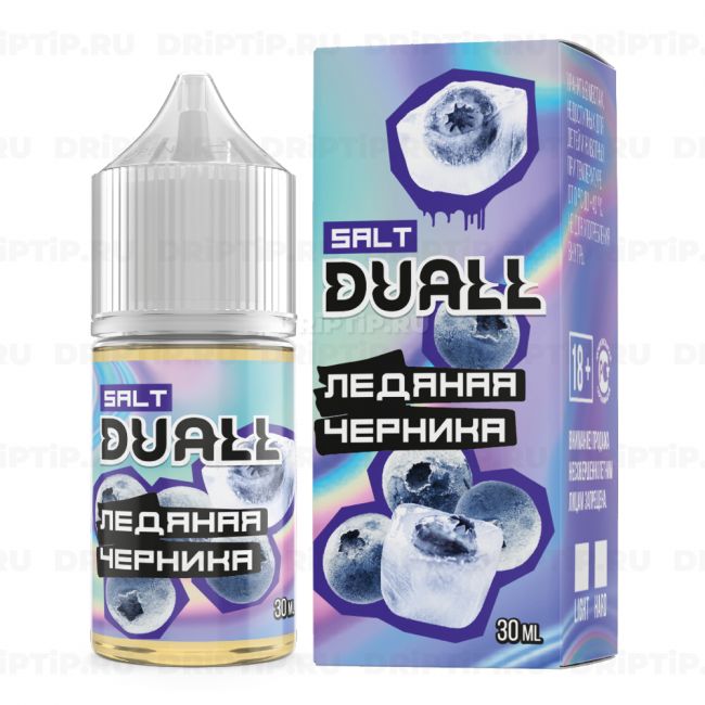 Жидкость Duall Salt - Ледяная Черника 