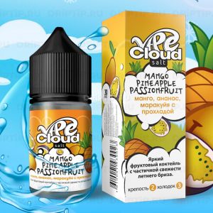 Vape Cloud Salt - Манго Ананас Маракуйя Со Льдом Vape Cloud Salt - Манго Ананас Маракуйя Со Льдом