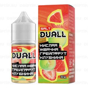 Duall Salt - Кислая Жвачка Грейпфрут Клубника Duall Salt - Кислая Жвачка Грейпфрут Клубника