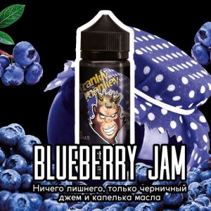 Frankly Monkey Black Edition - Blueberry Jam 3mg 120ml Frankly Monkey Black Edition - Blueberry Jam 3mg 120ml