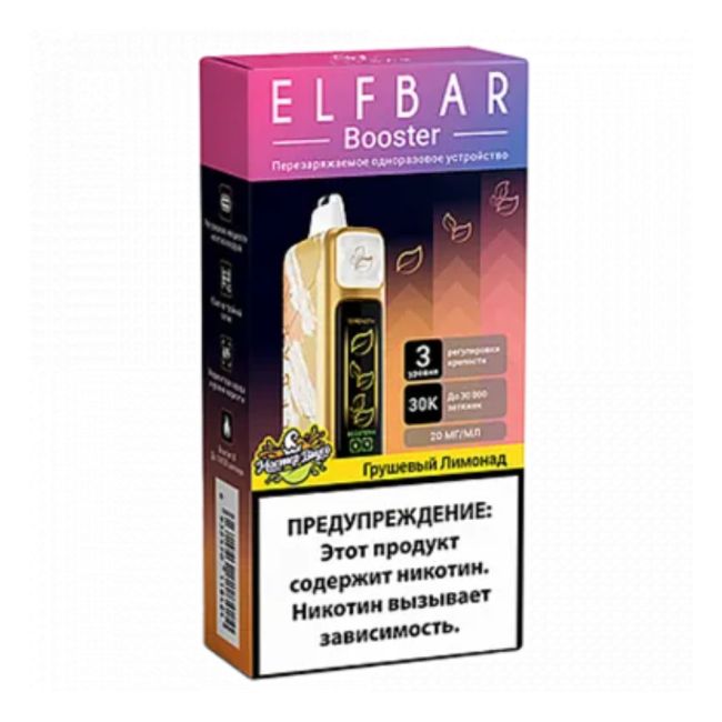 Elf Bar Booster 30000 - Грушевый Лимонад