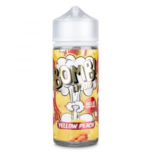 BOMB! Liquid Yellow Peach 0mg 120ml + никобустер BOMB! Liquid Yellow Peach 0mg 120ml + никобустер