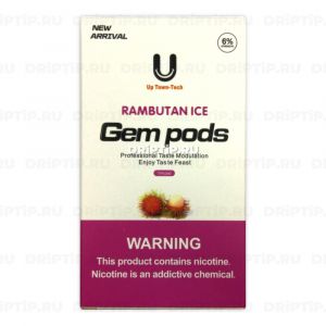 Gem Pods for Juul - Рамбутан со льдом (Rambutan Iced) Gem Pods for Juul - Рамбутан со льдом (Rambutan Iced)