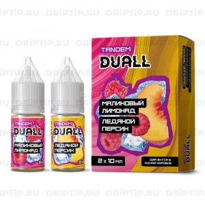 Duall Tandem Salt - Малиновый Лимонад и Ледяной Персик Duall Tandem Salt - Малиновый Лимонад и Ледяной Персик