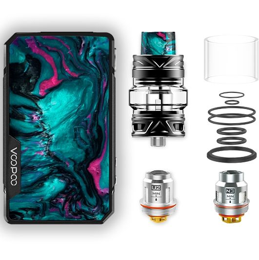 VOOPOO Drag 2 Kit 177W с баком Uforce T2 VOOPOO Drag 2 Kit 177W с баком Uforce T2