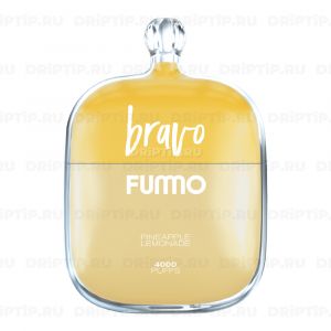 Fummo Bravo 4000 - Ананасовый Лимонад Fummo Bravo 4000 - Ананасовый Лимонад