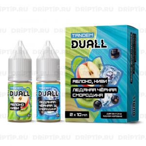 Duall Tandem Salt - Яблоко Киви и Ледяная Черная Смородина Duall Tandem Salt - Яблоко Киви и Ледяная Черная Смородина