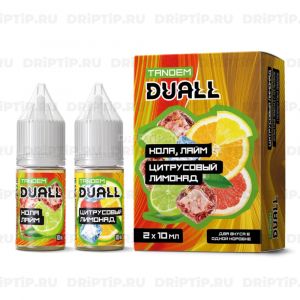 Duall Tandem Salt - Кола Лайм и Цитрусовый Лимонад Duall Tandem Salt - Кола Лайм и Цитрусовый Лимонад