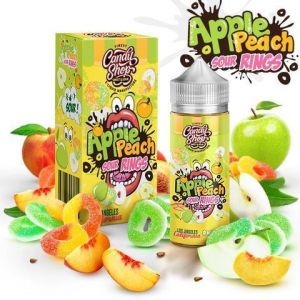 CANDY SHOP Apple Peach Sour Rings 3mg, 100ml CANDY SHOP Apple Peach Sour Rings 3mg, 100ml