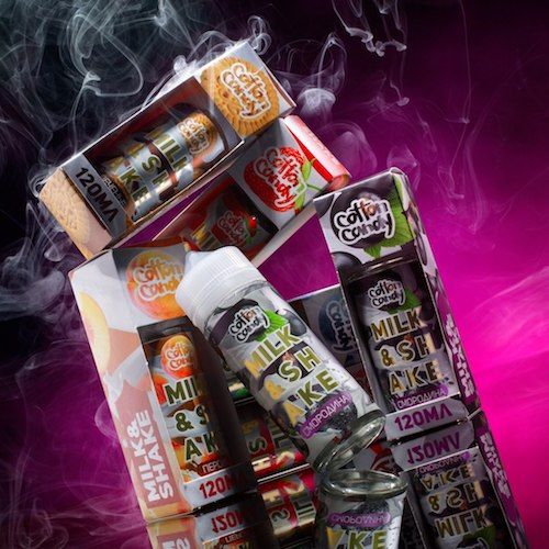 Milk & Shake - Солёная Карамель 120ml (+никобустер) Milk & Shake - Солёная Карамель 120ml (+никобустер)