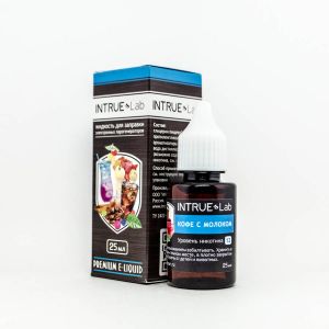 INTRUE Lab Кофе с молоком 25 мл INTRUE Lab Кофе с молоком 25 мл
