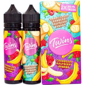 TWINS 1.Cannoli cream-Cranberry-Raspberry-Banana 2.Cranberry-Raspberry-Banana