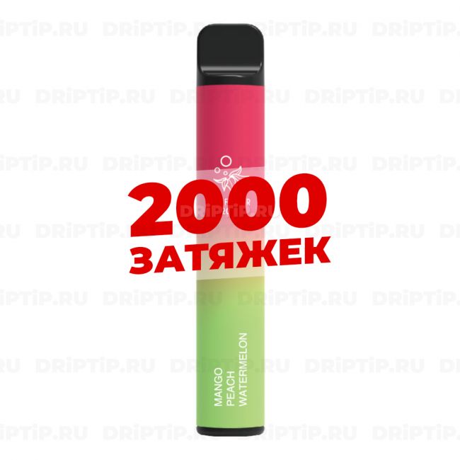 Elf Bar 2000 - Манго Персик Арбуз