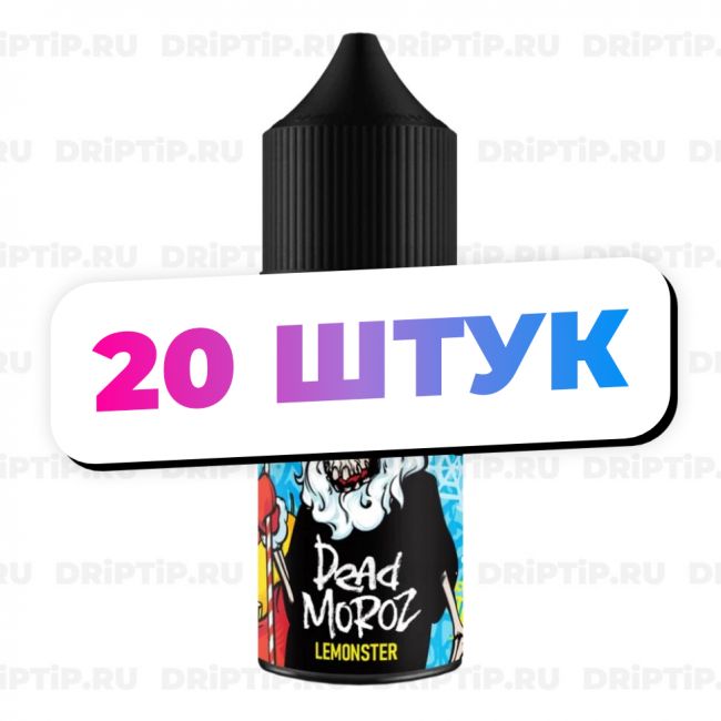 Жидкость Dead Moroz Salt - Lemonster / 20 штук / Срок годности до 12.2024 