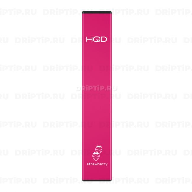 Одноразовая электронная сигарета HQD Ultra Stick - Клубника