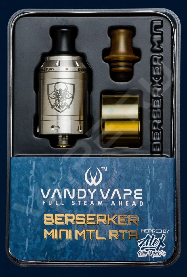 Berserker Mini MTL RTA - обслуживаемый бак Berserker Mini MTL RTA - обслуживаемый бак