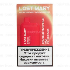 Lost Mary BM5000 - Красное Яблоко со Льдом Lost Mary BM5000 - Красное Яблоко со Льдом