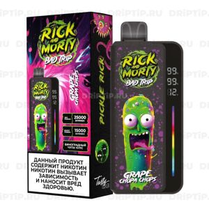 Rick and Morty Bad Trip 25000 - Виноградный Чупа Чупс Rick and Morty Bad Trip 25000 - Виноградный Чупа Чупс