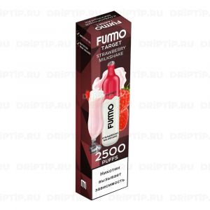 Fummo Target 2500 Затяжек - Клубничный Милкшейк Fummo Target 2500 Затяжек - Клубничный Милкшейк