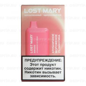 Lost Mary BM5000 - Клубничное Мороженое Lost Mary BM5000 - Клубничное Мороженое