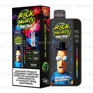 Rick and Morty Bad Trip 25000 - Клубника Черника Rick and Morty Bad Trip 25000 - Клубника Черника