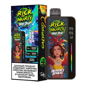 Rick and Morty Bad Trip 25000 - Ягоды Лимон Rick and Morty Bad Trip 25000 - Ягоды Лимон