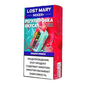 Lost Mary Mixer+ 25000 - Вишня, лимон Lost Mary Mixer+ 25000 - Вишня, лимон