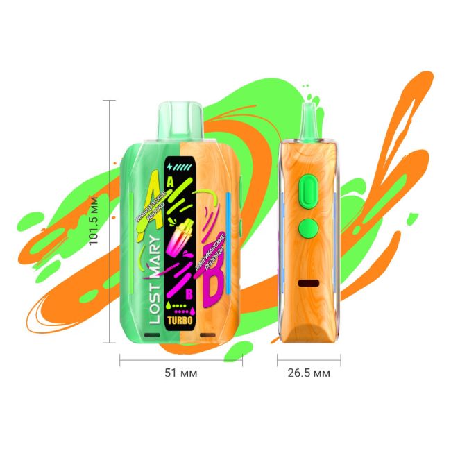 Lost Mary Mixer+ 25000 - Клубника, драгонфрут Lost Mary Mixer+ 25000 - Клубника, драгонфрут