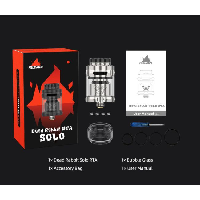 Hellvape Dead Rabbit Solo RTA - обслуживаемый бак