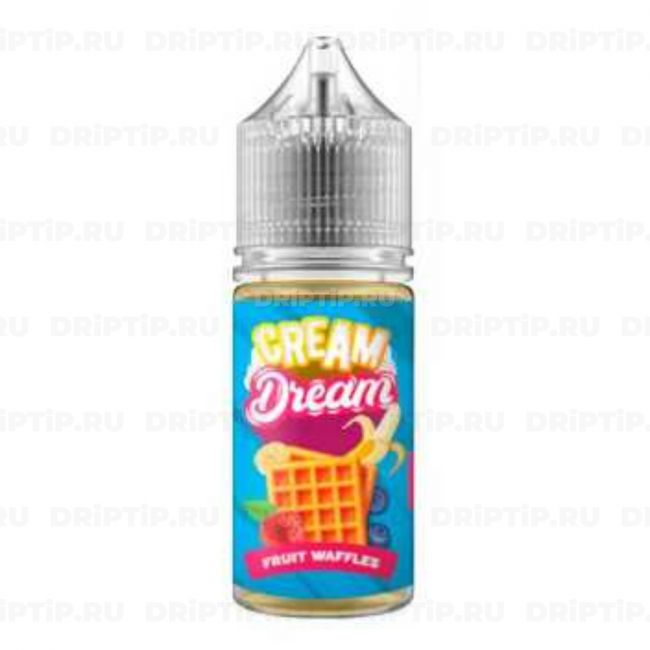 Жидкость Cream Dream Salt - Fruit Waffles 