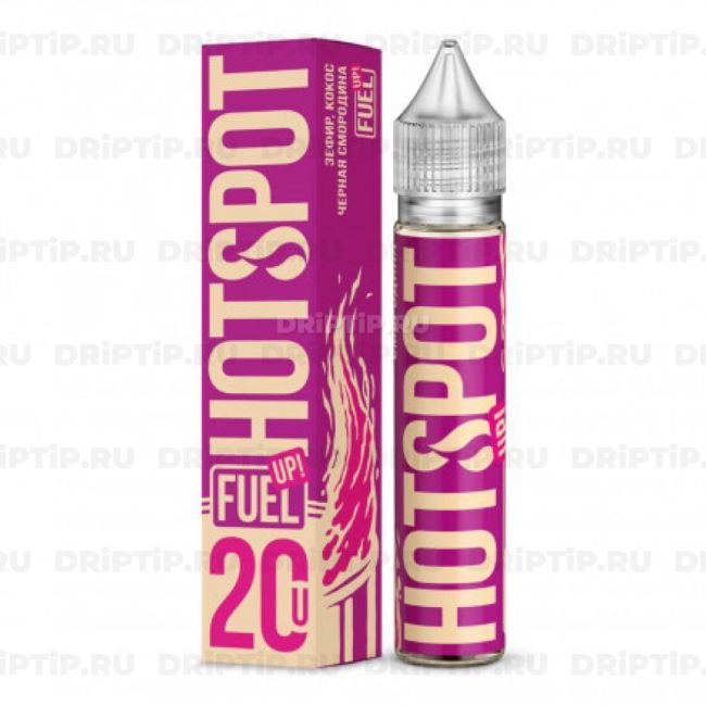Жидкость Hotspot Fuel Up Salt - Зефир Черная Смородина Кокос 