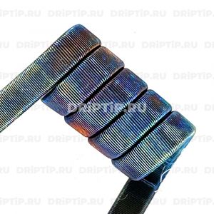 Caterpillar 4*0,4K+0,15 NiCr, 3 мм, 5 витков, 0.10 ом Плата Caterpillar 4*0,4K+0,15 NiCr, 3 мм, 5 витков, 0.10 ом Плата