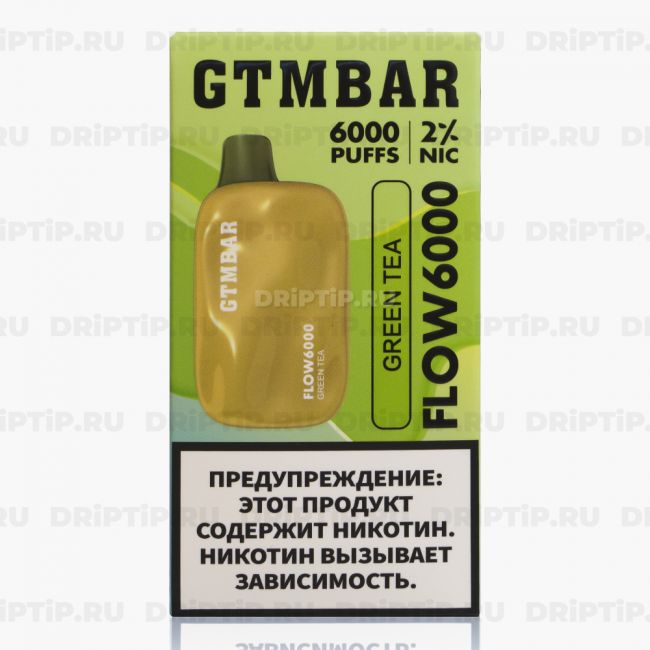 GTM BAR Flow 6000 - Green Tea