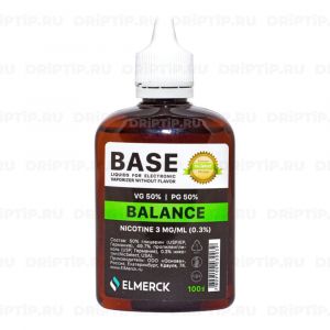 Основа ElMerck Balance Premium 50/50 100ml Основа ElMerck Balance Premium 50/50 100ml