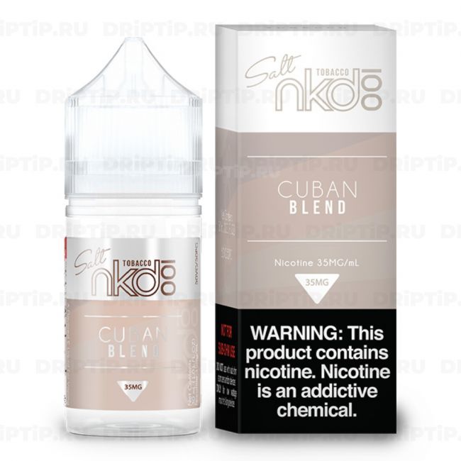 Cuban Blend - Naked 100 Salt