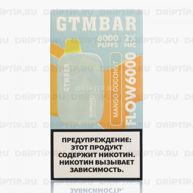 GTM BAR Flow 6000 - Mango Coconut