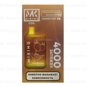 Miking 4000 - Клубника Банан