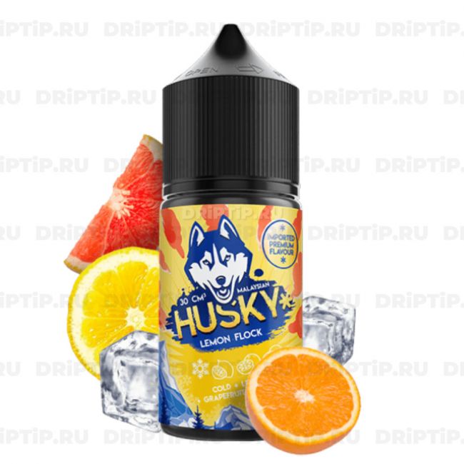 Жидкость Husky Import Malaysian Series Salt - Lemon Flock 